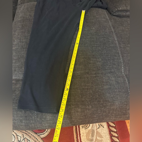 Woman Within Black Sweatpants with 2 sides pockets Women’s Size 22/24 1X TALL - Picture 8 of 11